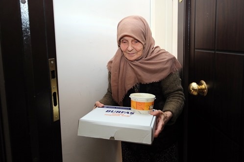 Her gün 2.500 kişiye 2 öğün