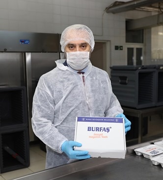 Her gün 2.500 kişiye 2 öğün