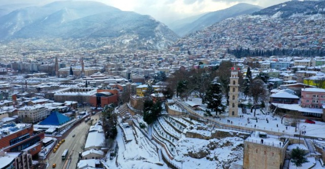 Bursa'nın bayaz hali göz kamaştırıyor