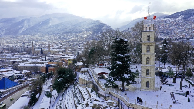 Bursa'nın bayaz hali göz kamaştırıyor