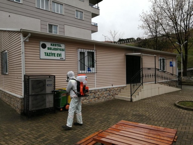 Kestel’de koronavirüs önlemleri