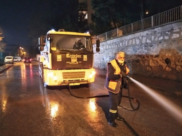 Yıldırım’da Corona mesaisi