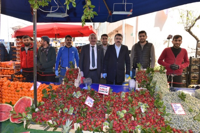 Pazar yerlerinde Korona önlemi