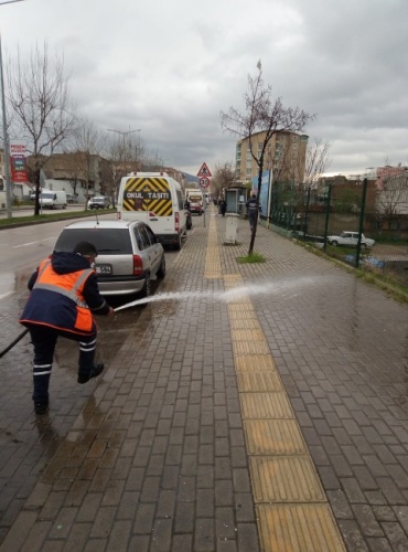 Yıldırım’da Corona mesaisi