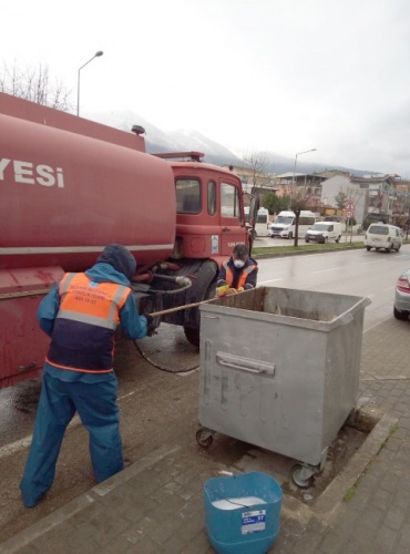 Yıldırım’da Corona mesaisi