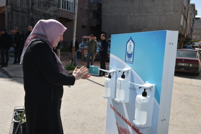 Pazar yerlerinde Korona önlemi