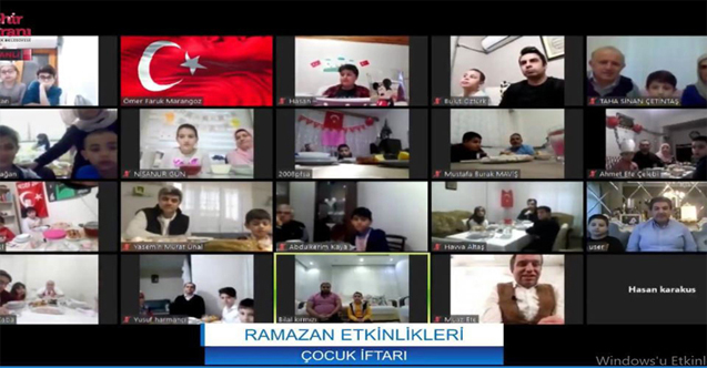 Esenler’de online çocuk iftarı
