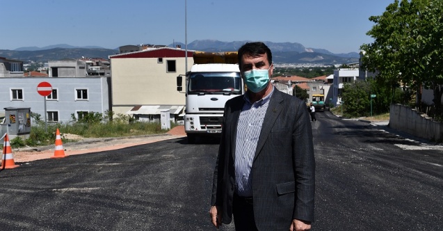 Osmangazi’de boş kalan yollar asfaltlanıyor