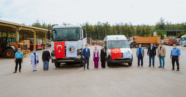 Bakanlıktan Kestel’e süpürge aracı