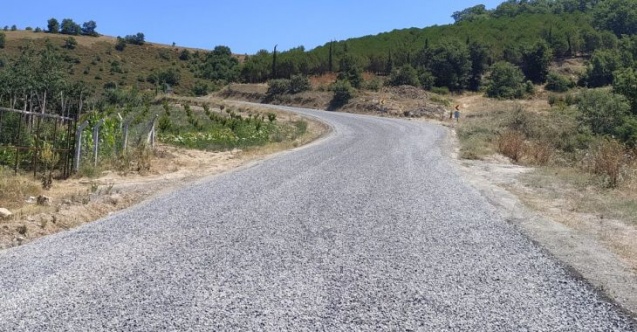 Bursa Büyükşehir'den yol mesaisi