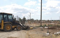 Kurban kesim satış yerleri temizleniyor