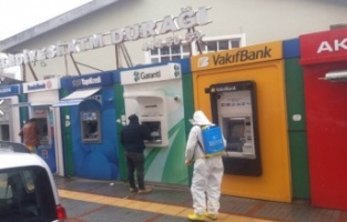 Rize’de Korona ile mücadele tam gaz