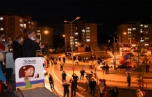 Çocuk Şenliği otobüsüne muhteşem final