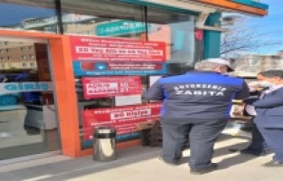 Erzurum Belediyesi denetimleri elden bırakmıyor