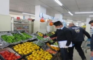 Kahramanmaraş'ın ilçelerinde denetimler sürüyor