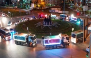 19 Mayıs Gaziantep’in dört bir yanında kutlandı