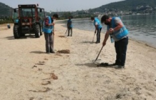 Balıkesir sahilleri yaza hazırlanıyor