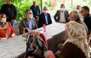 Kahramanmaraş: Başkan’dan bayram ziyareti