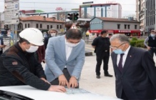 Kayseri’de altyapı çalışmaları sürüyor