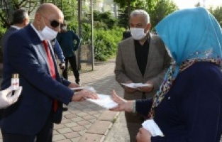 Keçiören Belediyesi salgınla mücadelede örnek