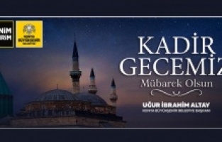 Konya: Başkan Altay’dan Kadir Gecesi mesajı