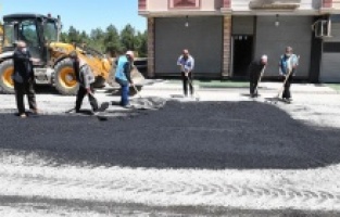 Muş’ta asfalt çalışmaları sürüyor