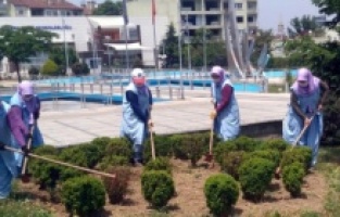 Osmangazi bayrama hazırlanıyor