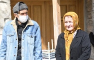 Samsun Büyükşehir yaşlı çifti kavuşturdu