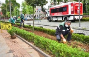 Trabzon Büyükşehir bayramda da çalıştı