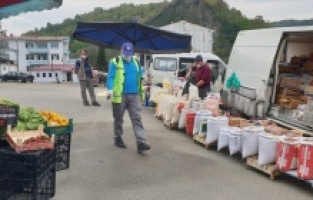 Trabzon’da dezenfeksiyon çalışmaları hız kesmiyor