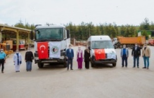 Bakanlıktan Kestel’e süpürge aracı