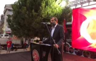 Başkan Mustafa Işık “Yarınlarımız, kalplerimizdeki bağımsızlık ışığıyla hep aydınlık olacak"