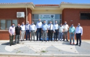 Karacabey kent protokolünden şampiyona ziyaret