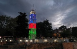 Bursa’dan Azerbaycan’a bayraklı destek