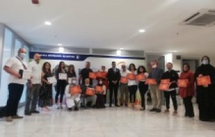 Medya Okulu’nda sertifika heyecanı