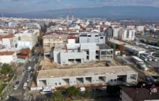 Kültür merkezinde çalışmalar hızlandı