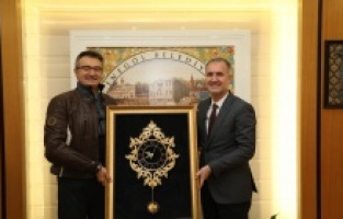 Kürşat Tüzmen’den Başkan Taban’a ziyaret