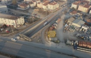 Mesudiye alt geçidinde yan yollar açılıyor