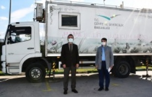 Mobil Hava Kalitesi Ölçüm İstasyonu Kestel’e Kuruldu