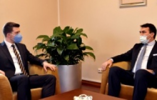 Büyükelçi Alagiç, Başkan Dündar’ı ziyaret etti