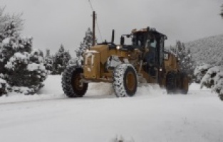 Büyükşehir'de kar seferberliği