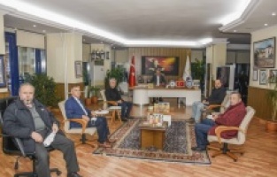 Oda başkanlarından Başkan Özkan'a ziyaret