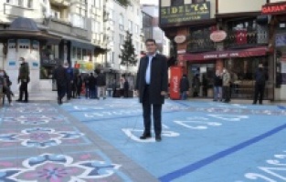 Osmangazi’de Sokaklar Renklendi