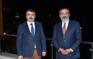 Ünlü sanatçı’dan başkan Yılmaz’a ziyaret
