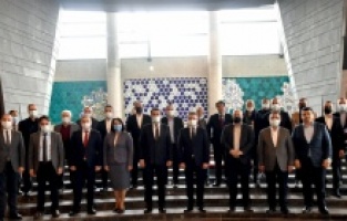 Dündar, Bulgaristan heyetini ağırladı