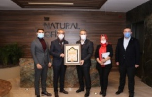 Başkan Aktaş’tan Natural Ofis’e ziyaret