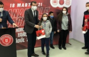 Çanakkale ruhunu kaleme dökerek ödül kazandılar