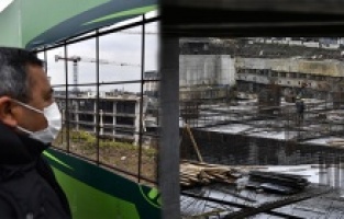 Osmangazi Meydanı inşaatı izlenme rekorları kırıyor