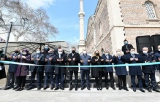 Balıkesir Büyükşehir Zağnos Paşa Camisini eski ihtişamına kavuştu