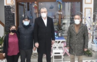 Başkan Özkan'dan esnaf ziyareti